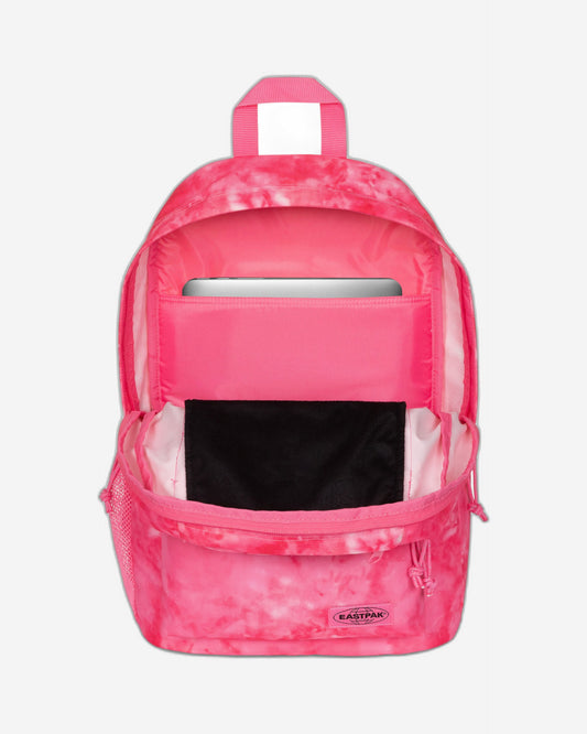 حقيبة ظهر إيست باك كبيرة مبطنة مزدوجة كاجوال بلون وردي مع حجرة للكمبيوتر المحمول - EK0A5B7Y2O91