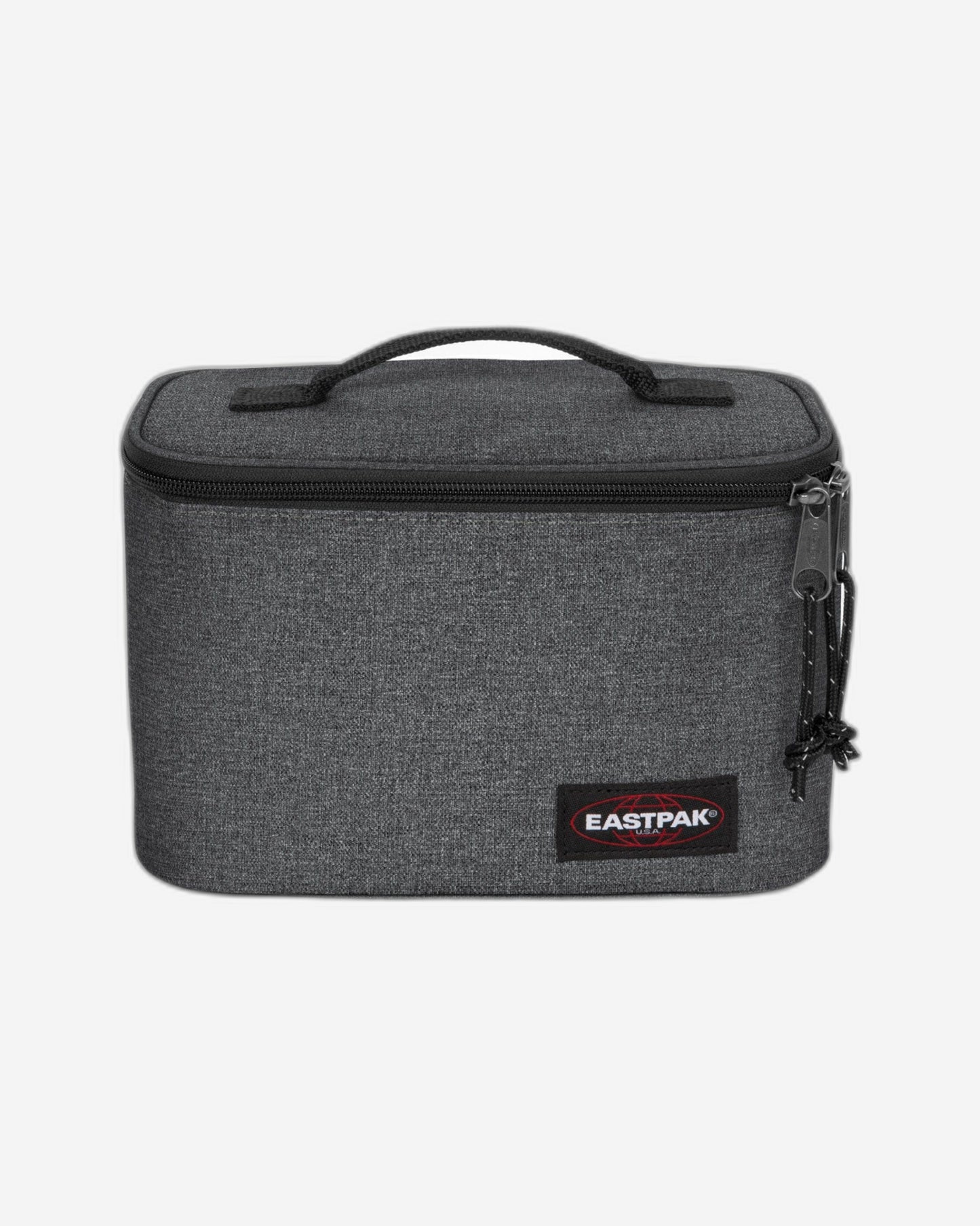 حقيبة غداء بيضاوية من قماش الدنيم الأسود من إيستباك