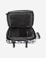 حقيبة سفر إيست باك ترانزيت إس سمايلي واي واي صغيرة ناعمة باللون الأسود - EK0A5BA75K21