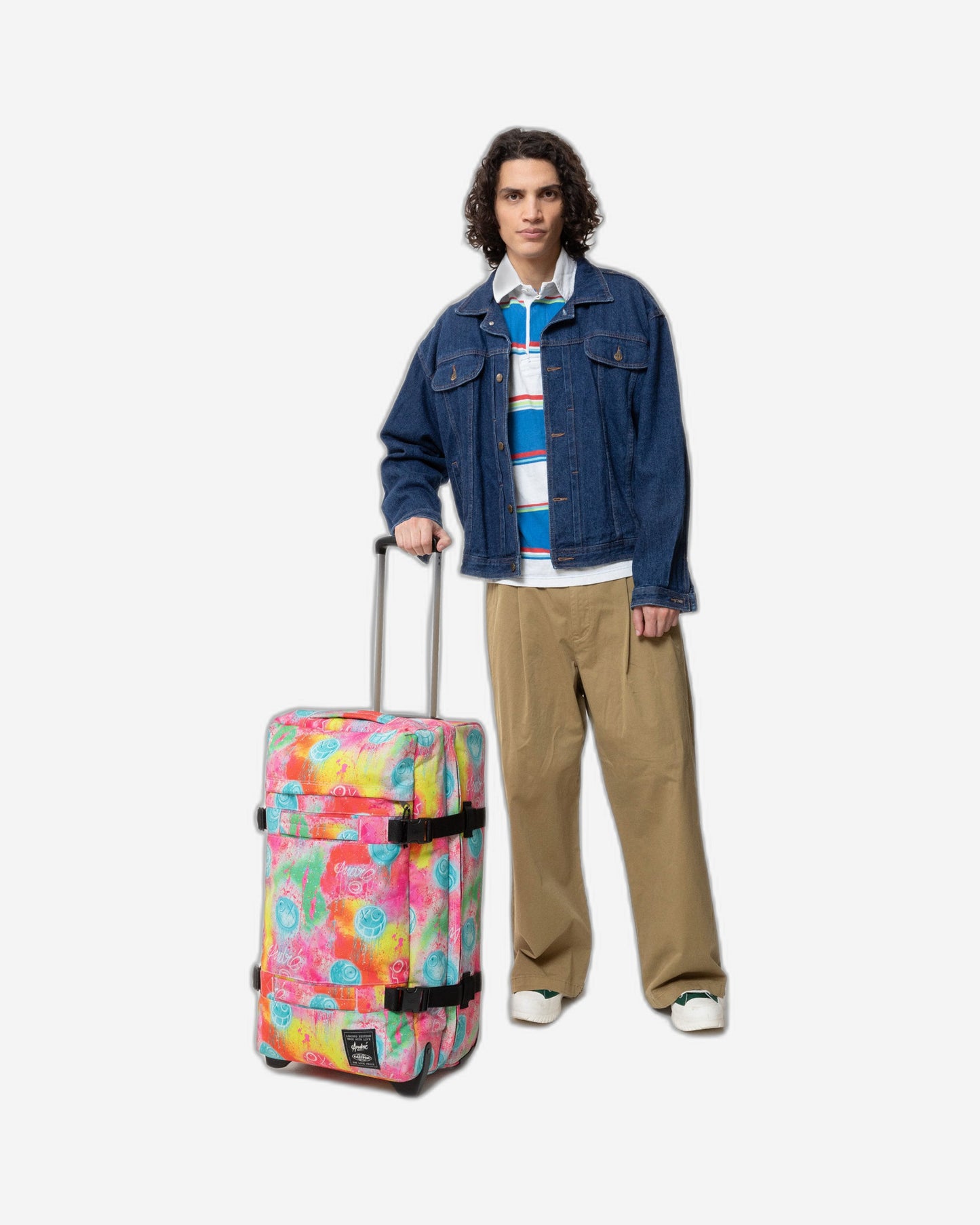 حقائب سفر متوسطة الحجم من نوع Eastpak Transit'R M Fluo Clouds