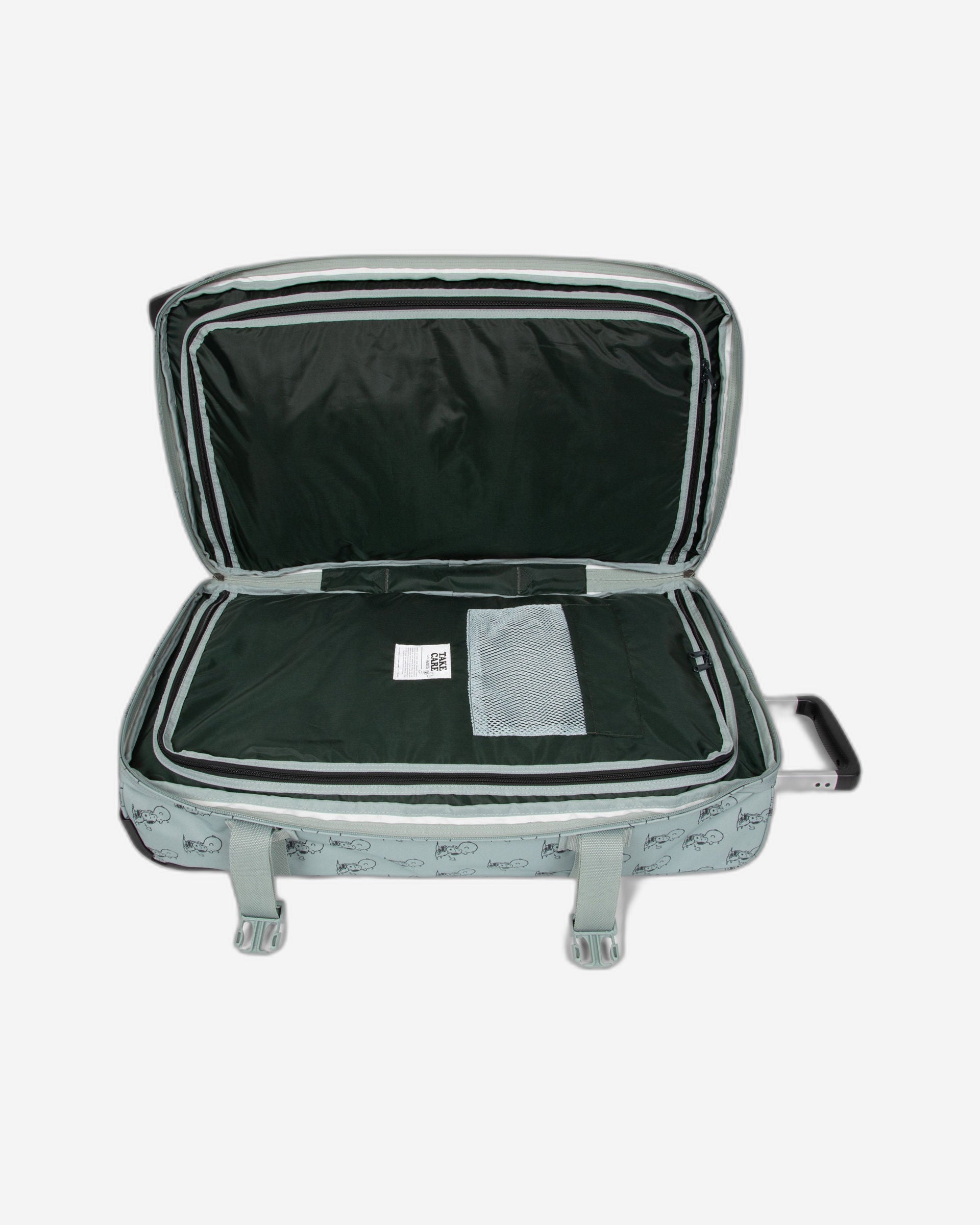 حقيبة سفر إيستباك ترانزيت آر إم متوسطة الحجم ناعمة بلون الفول السوداني والنعناع - EK0A5BA86O81