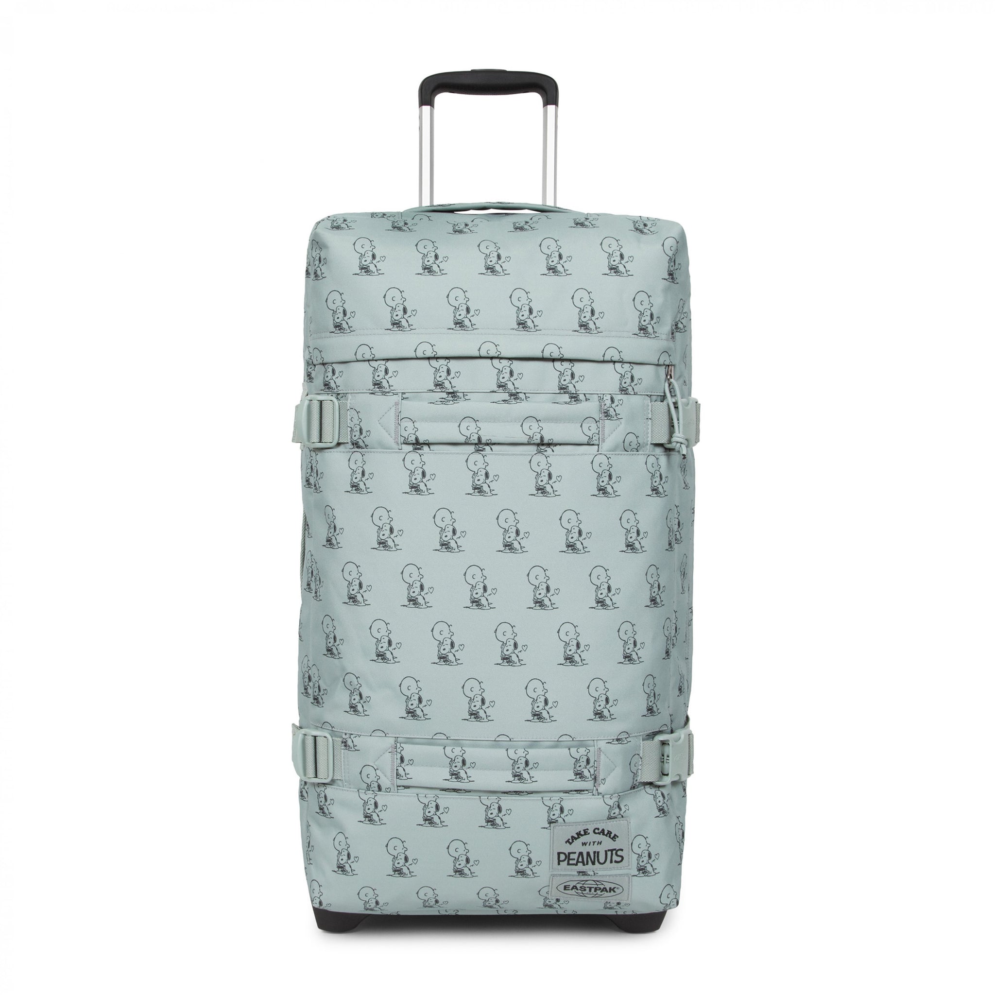 Eastpak Transit'R M Peanuts Mint Medium Soft Luggage