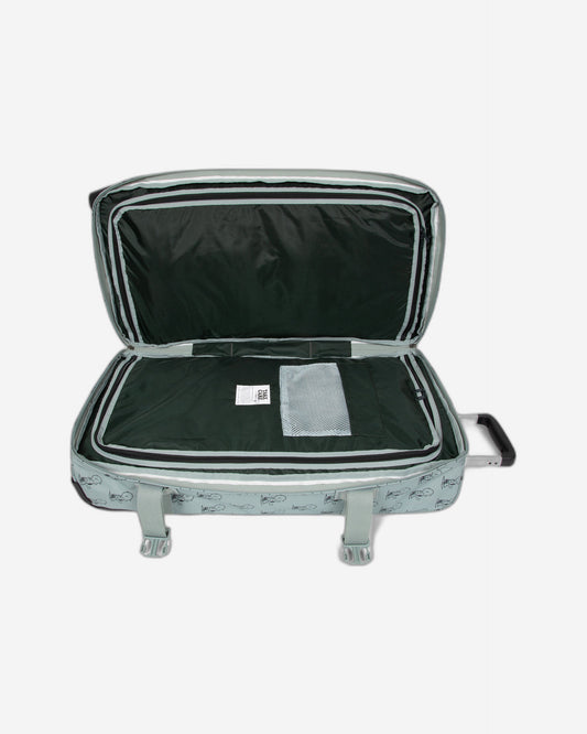 حقيبة سفر إيستباك ترانزيت آر إل كبيرة وناعمة بنقشة الفول السوداني والنعناع - EK0A5BA96O81