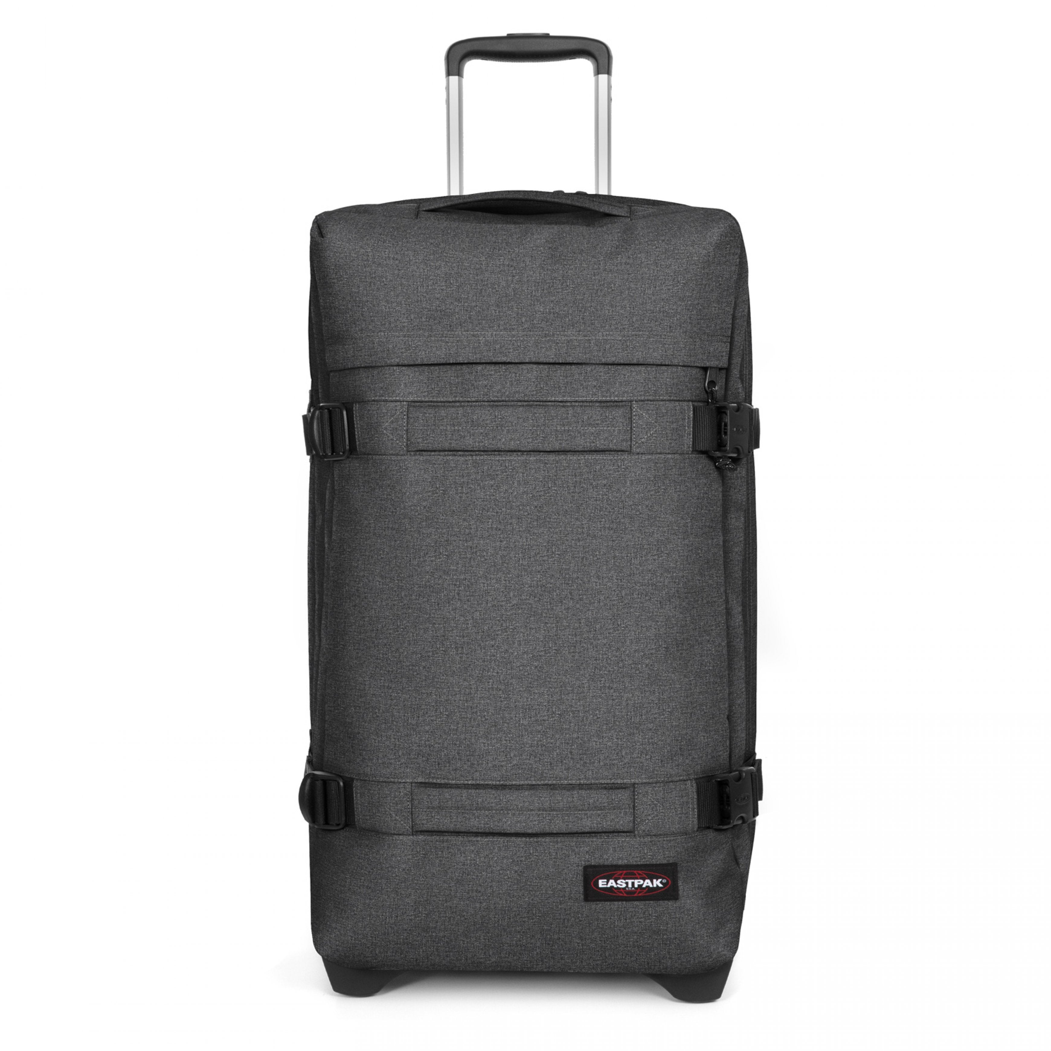 Eastpak Transit'R L Black Denim Large Soft Luggage