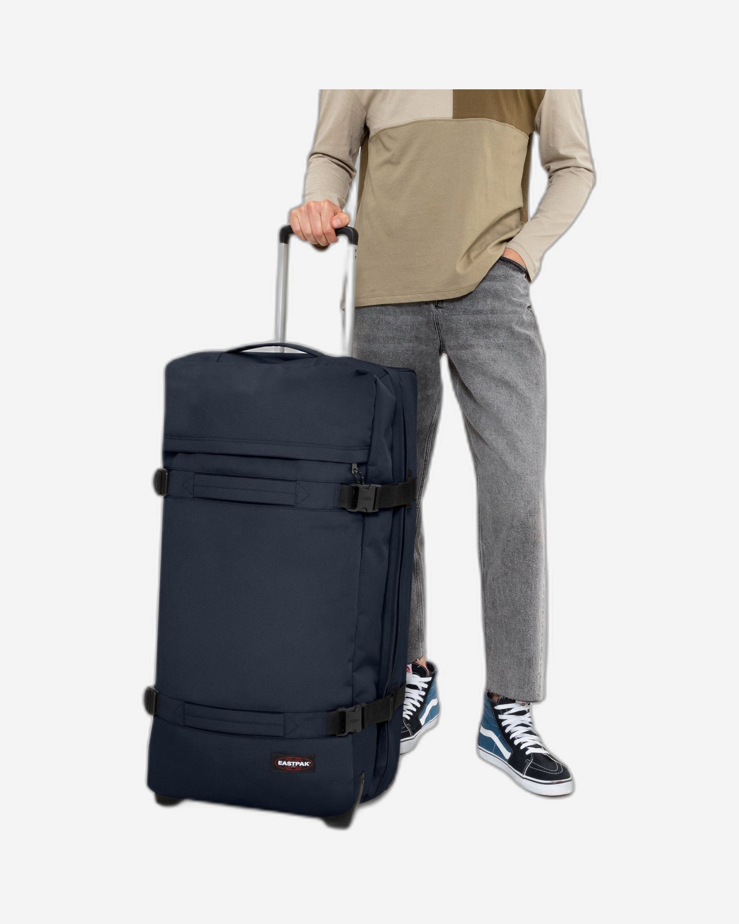 حقيبة سفر إيست باك ترانزيت آر إل ألترا مارين كبيرة وناعمة - EK0A5BA9L83