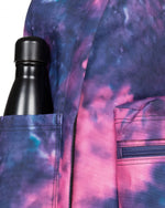 حقيبة ظهر إيست باك أوفيس زيبل آر متوسطة الحجم وردية اللون مصبوغة بالتمويه - EK0A5BBJ9D4