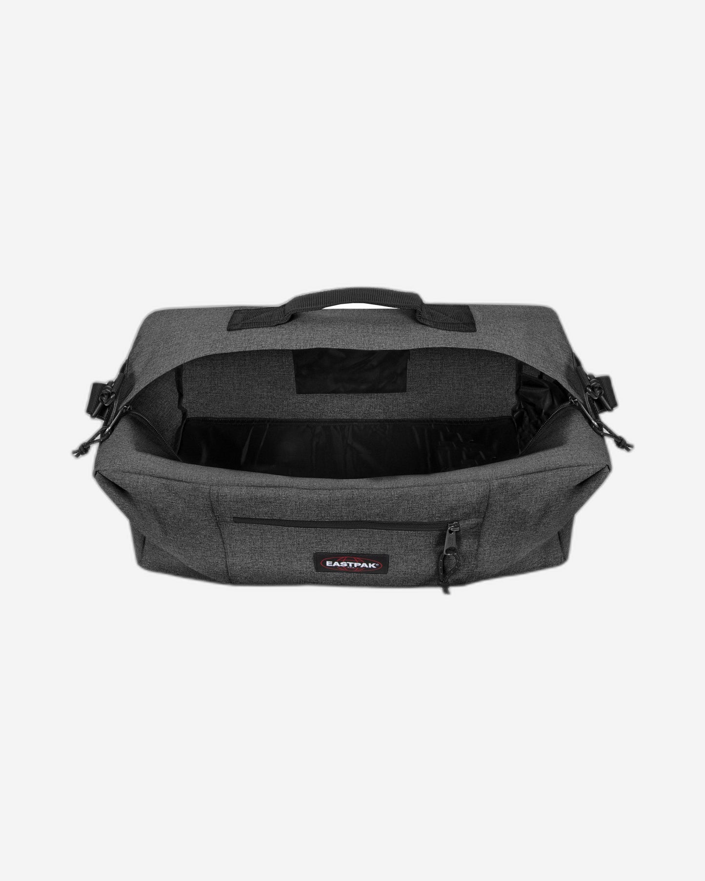 حقيبة سفر متوسطة الحجم من قماش الدنيم الأسود من إيستباك دافل آر إم