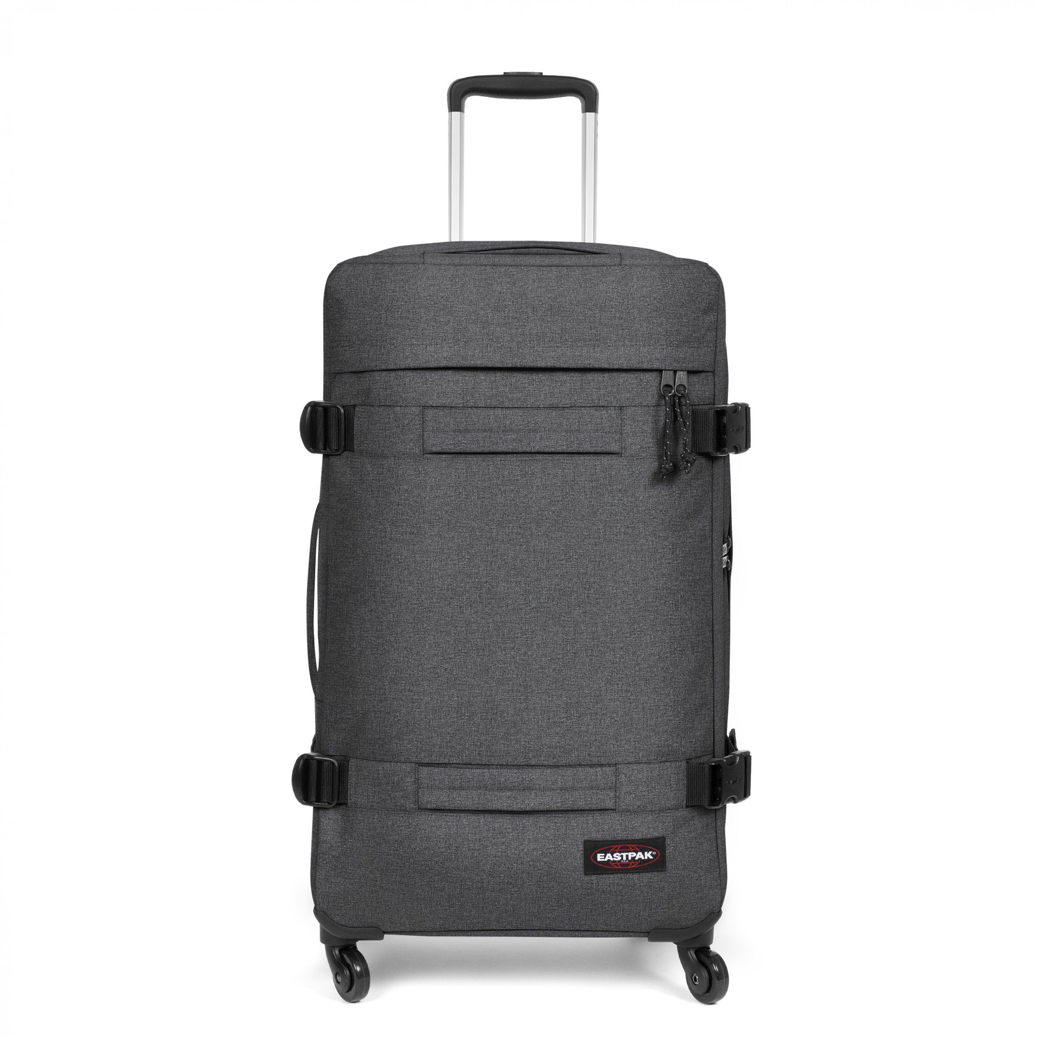 Eastpak Transit'R 4 M Black Denim Four-wheeled medium luggage
