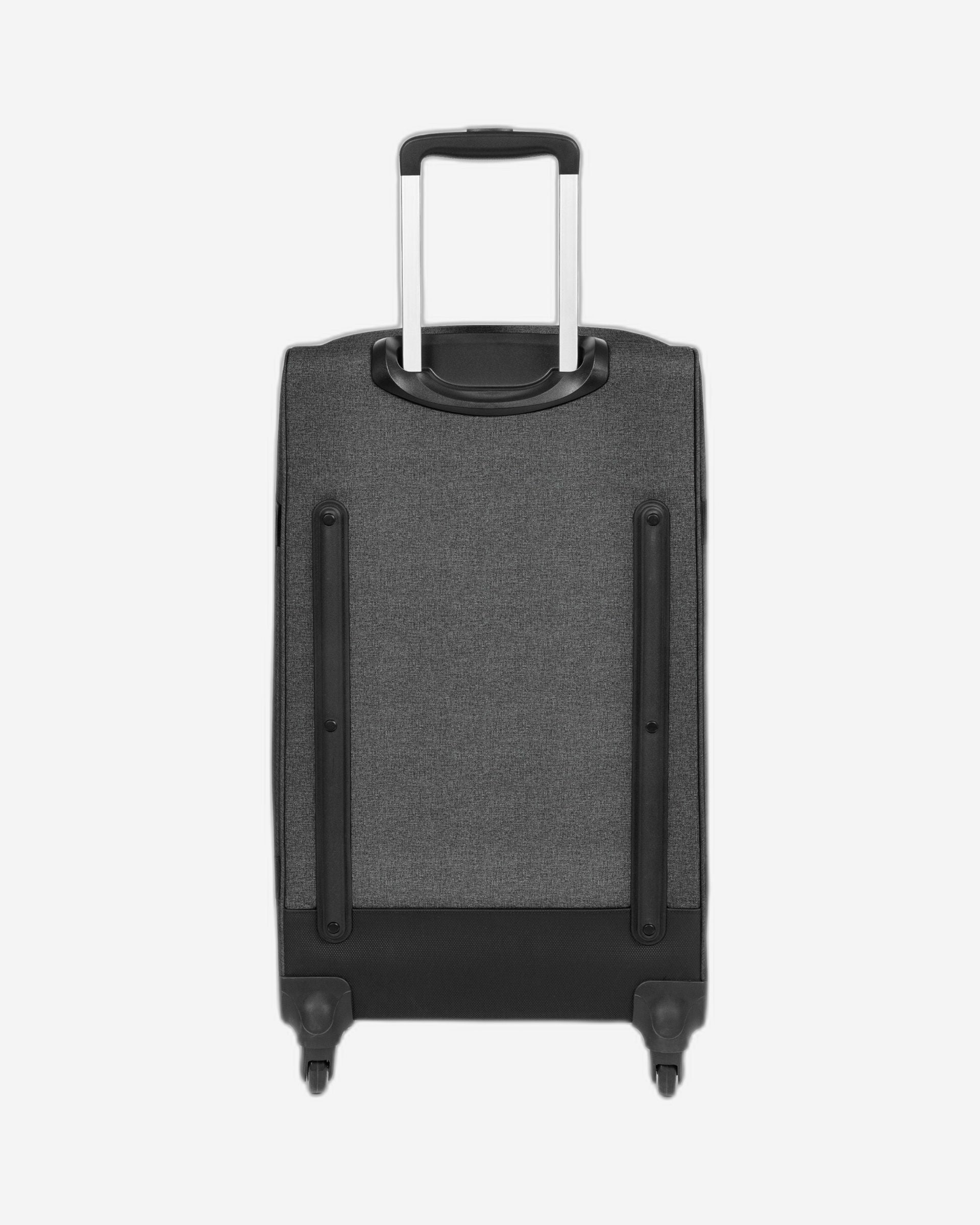 حقيبة إيست باك ترانزيت آر 4 لتر كبيرة من قماش الدنيم الأسود بأربع عجلات - EK0A5BFK77H1