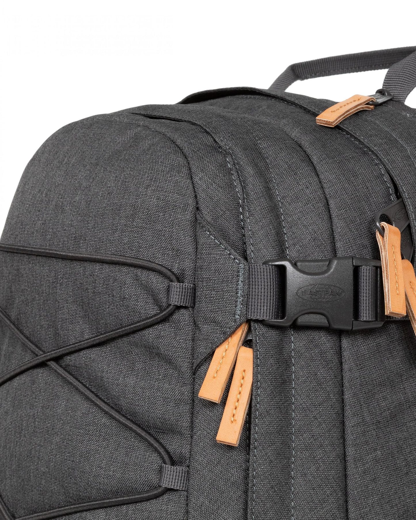 حقيبة ظهر للكمبيوتر المحمول متوسطة الحجم من Eastpak Gerys CS Black Denim2 - EK0A5BFZ0B41