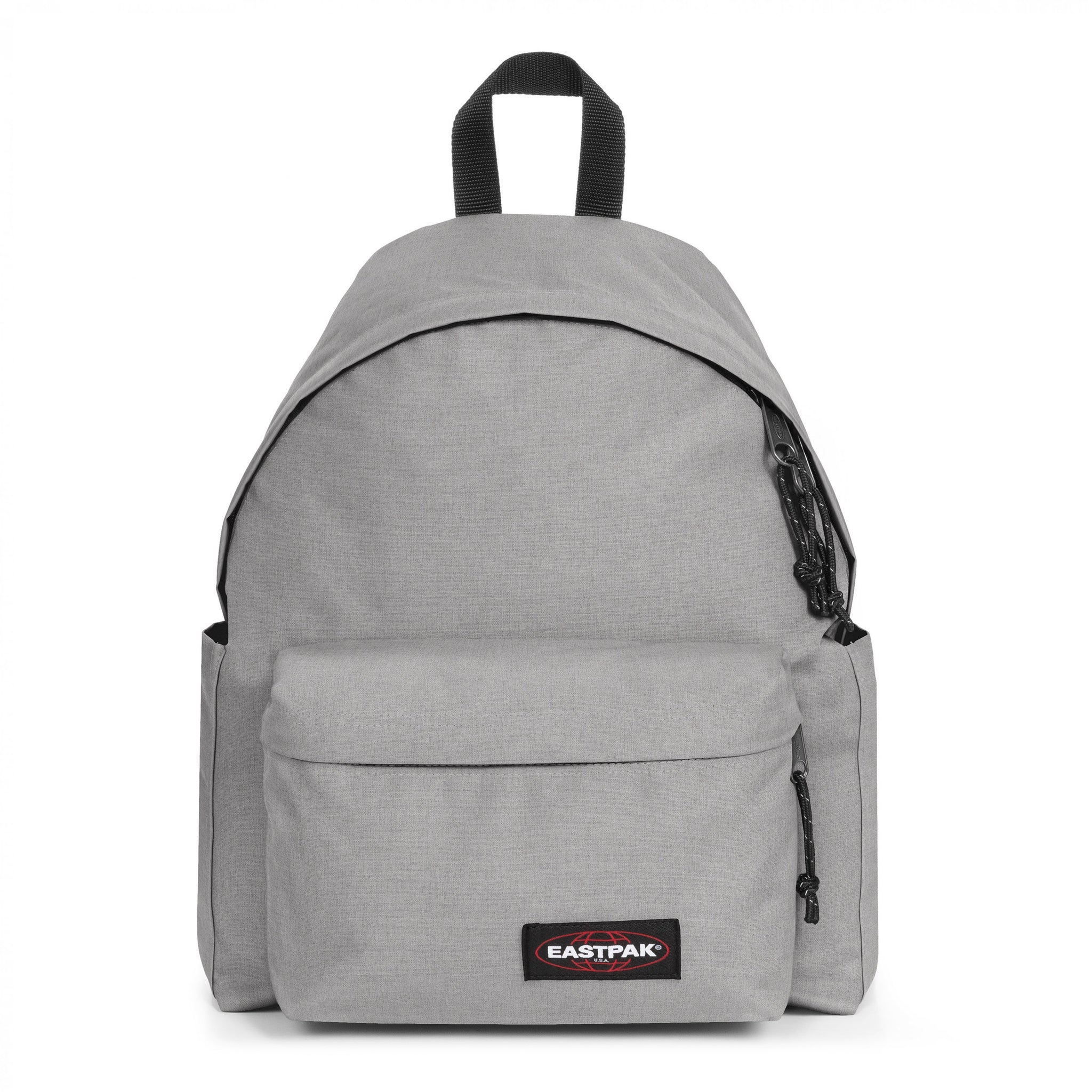 Eastpak Day Pak'R Snow Grey Medium backpack with bottle holder and laptop sleeve