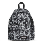 Eastpak Day Pak'R Ep Lettersblack Medium backpack with bottle holder and laptop sleeve