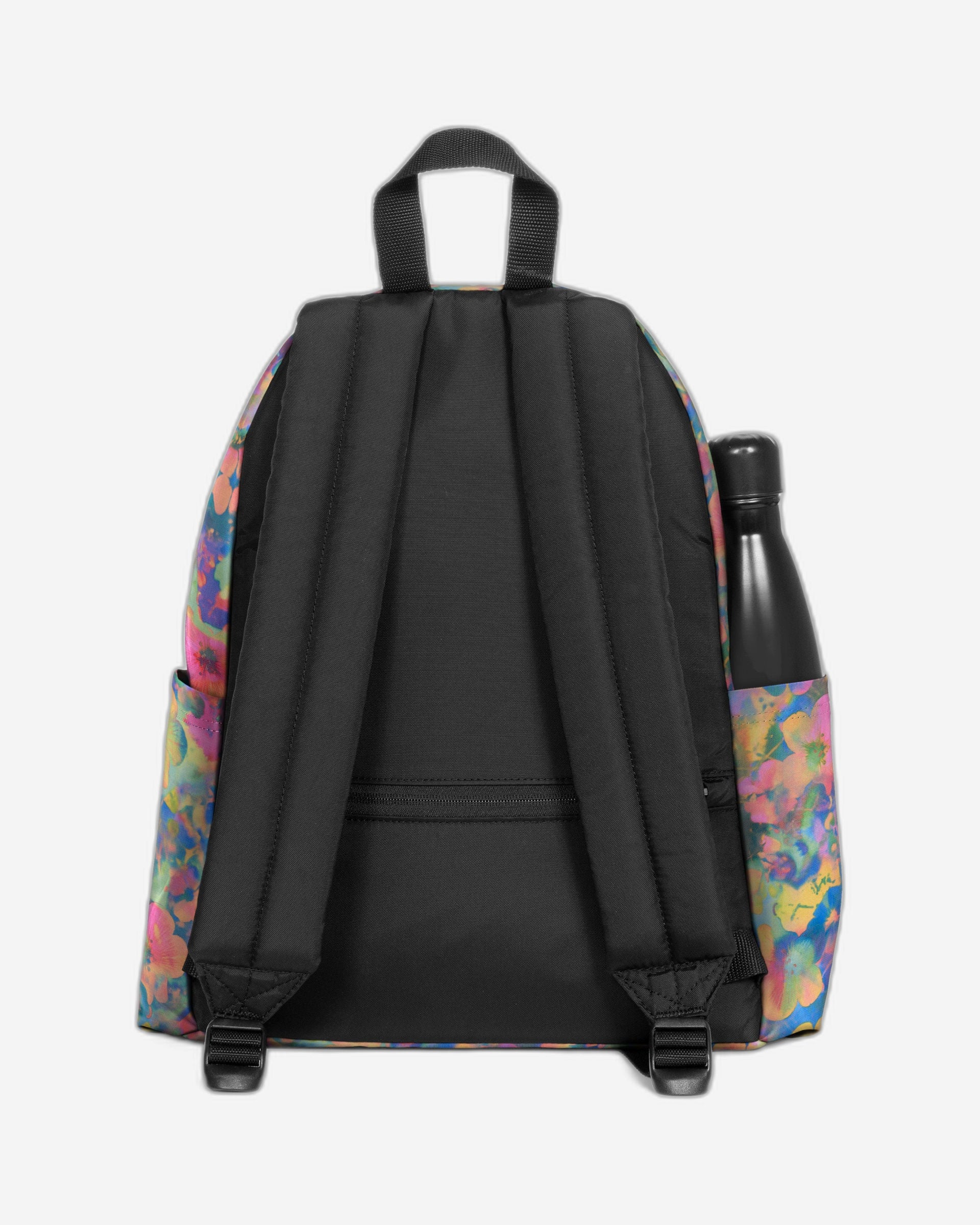 حقيبة ظهر Eastpak Day Pak'R Flowerblur Mix متوسطة الحجم مع حامل زجاجات وجيب للكمبيوتر المحمول - EK0A5BG42O51