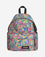 حقيبة ظهر Eastpak Day Pak'R Flowerblur Mix متوسطة الحجم مع حامل زجاجات وجيب للكمبيوتر المحمول - EK0A5BG42O51