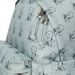 حقيبة ظهر Eastpak Day Pak'R Peanuts Mint متوسطة الحجم مع حامل زجاجات وجيب للكمبيوتر المحمول - EK0A5BG46O81