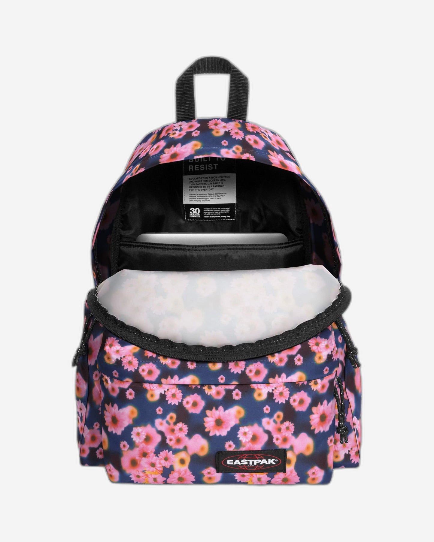 حقيبة ظهر إيست باك داي باك آر متوسطة الحجم باللون الأزرق الداكن - EK0A5BG47D1