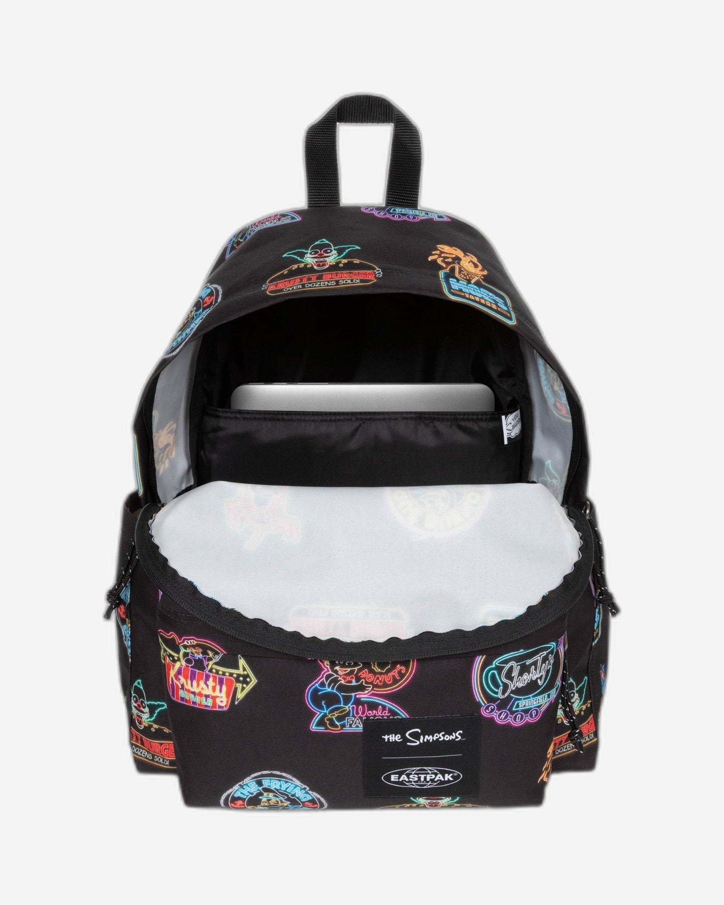 حقيبة ظهر متوسطة الحجم من إيستباك داي باك آر سيمبسونز بطبعة نيون