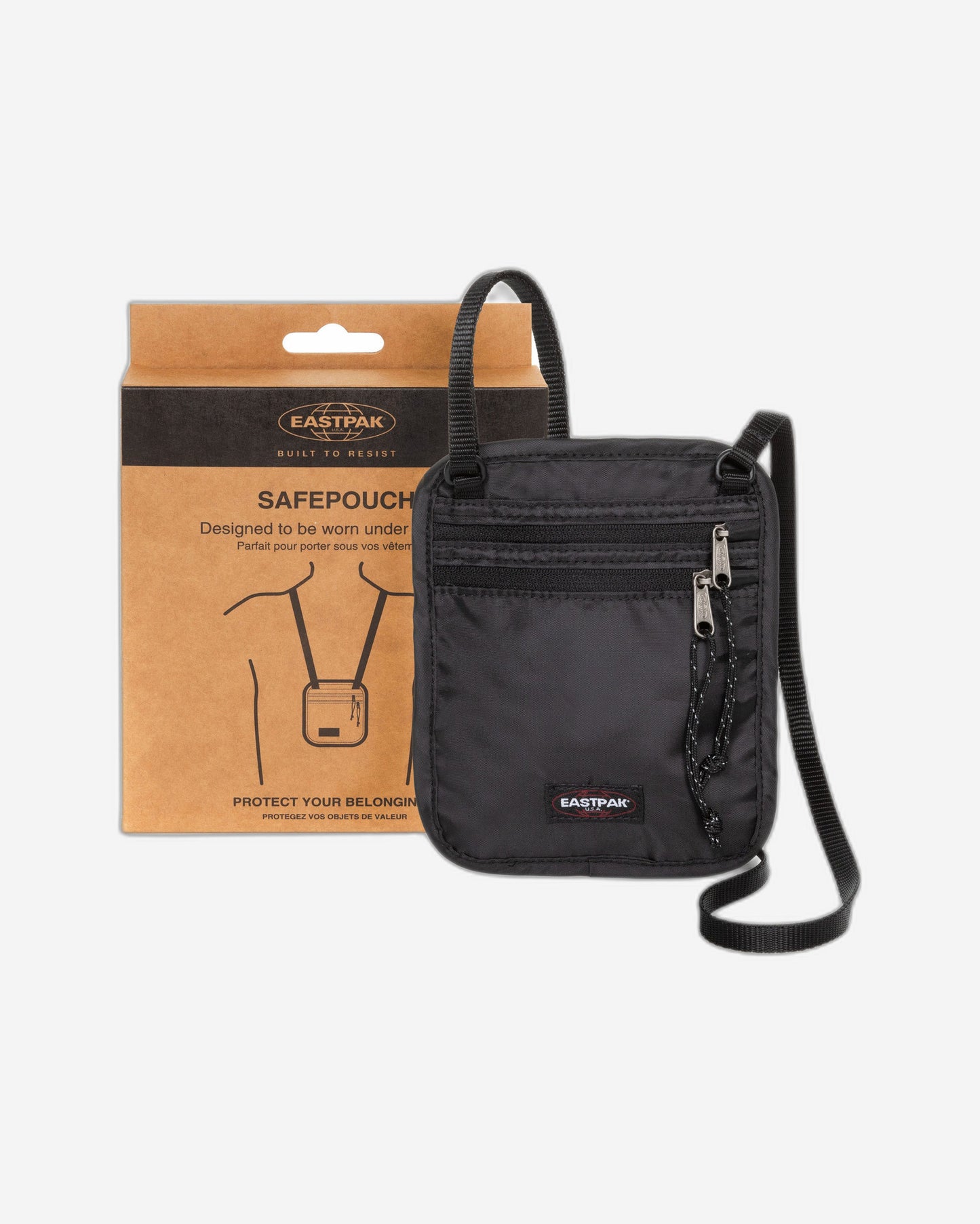 حقيبة إيست باك سيف باوتش سوداء صغيرة - EK0A5BGB0081