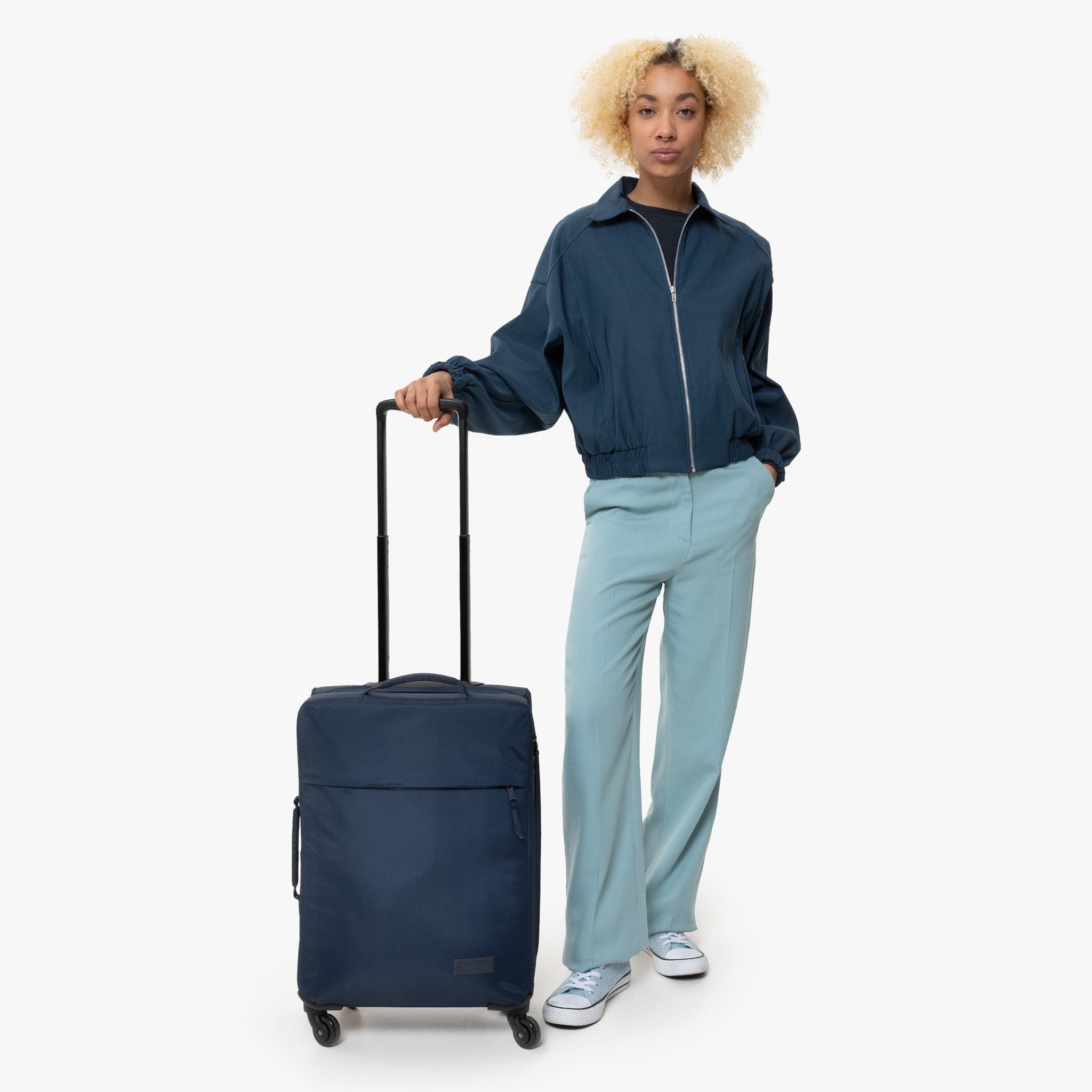 Eastpak Cnnct F Wheel Cnnct F Navy Cabin-size travel trolley