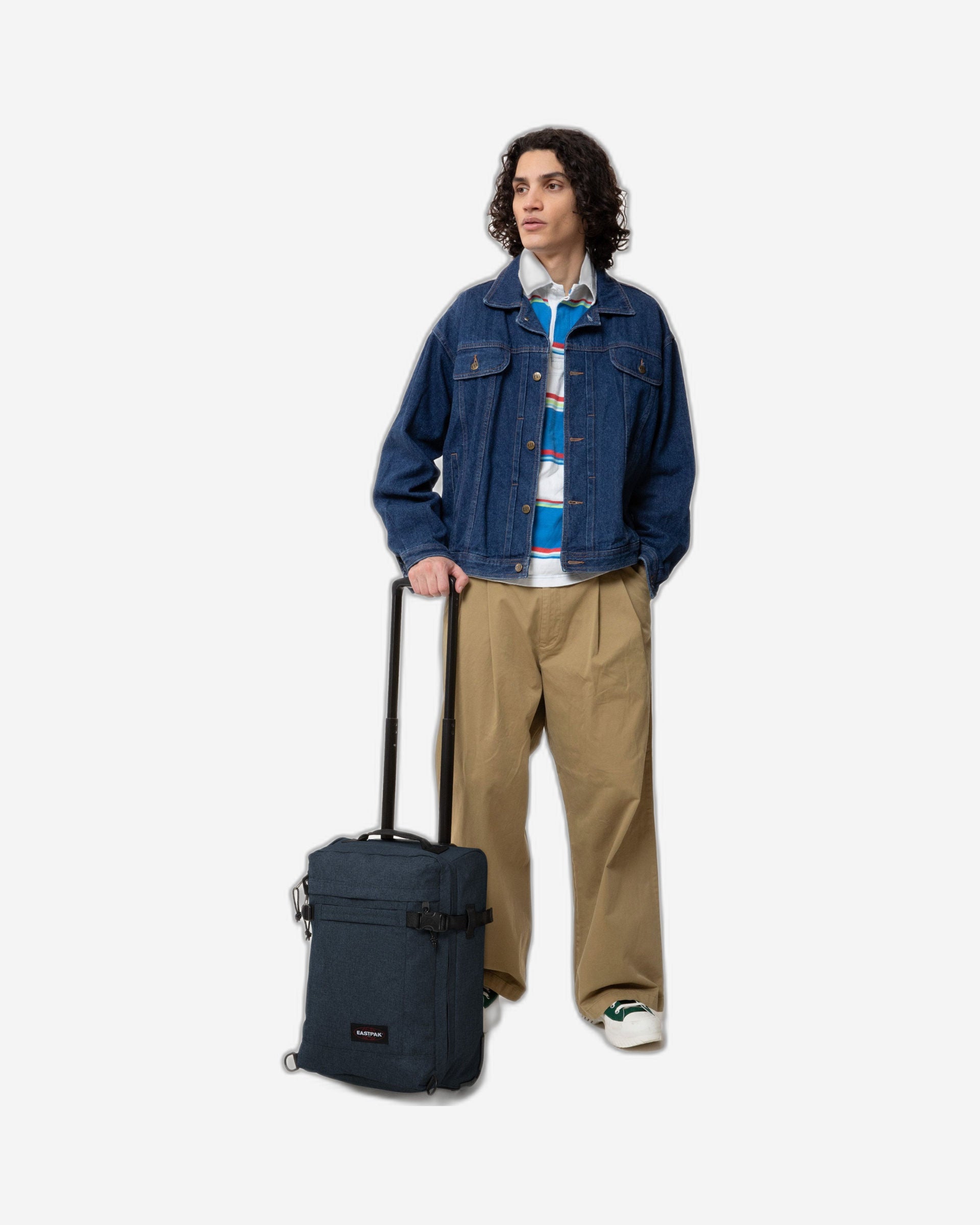 حقيبة إيستباك سترابسون Xxs ثلاثية الدنيم - EK0A5BIM26W1