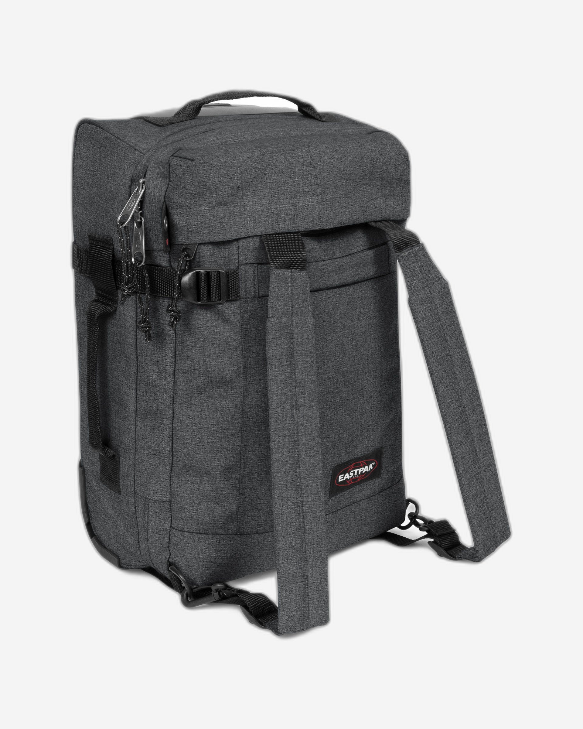 حقيبة إيستباك سترابسون مقاس Xxs من قماش الدنيم الأسود - EK0A5BIM77H1