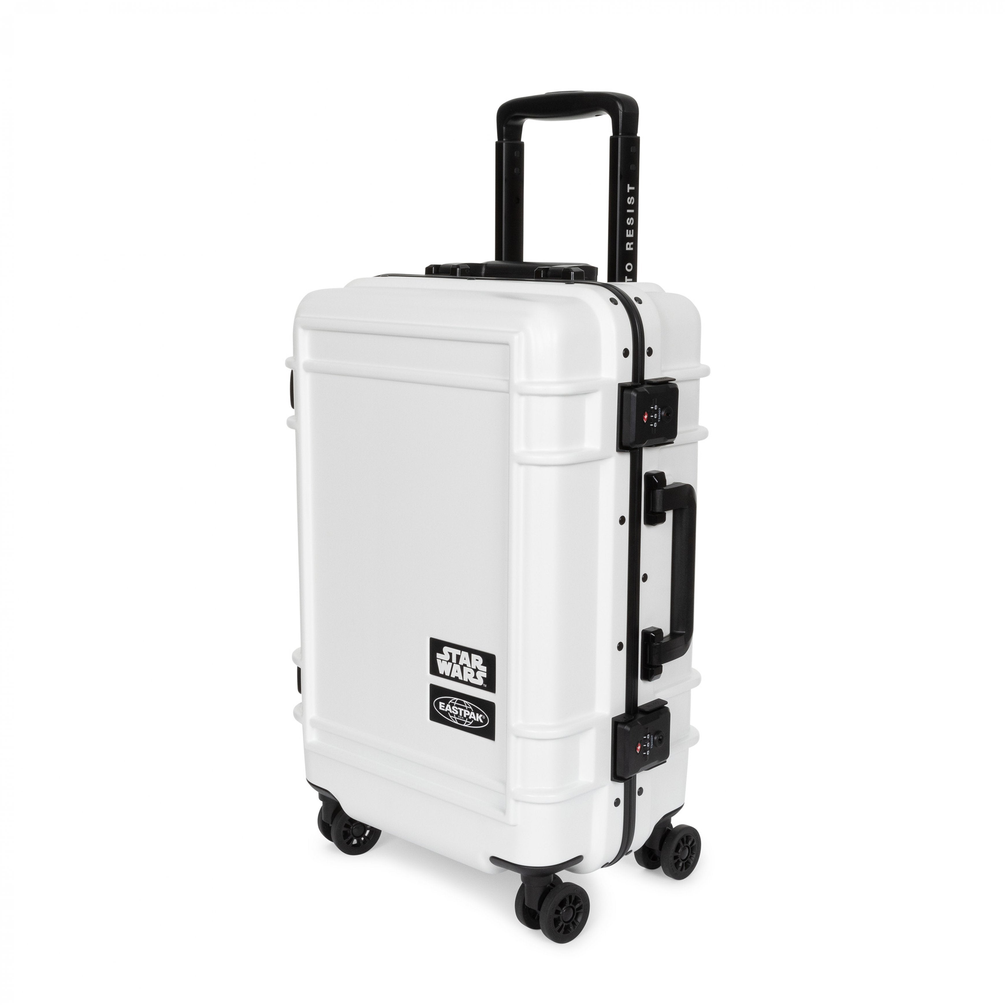 حقيبة سفر صلبة غير قابلة للتمدد من إيست باك ريزيست آر ستار وورز ستورم تروبر، مقاس 56 سم