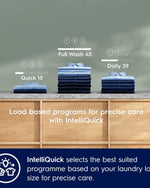 غسالة ملابس إلكترولوكس ألتيميت كير 900 ذات التحميل الأمامي سعة 11 كجم