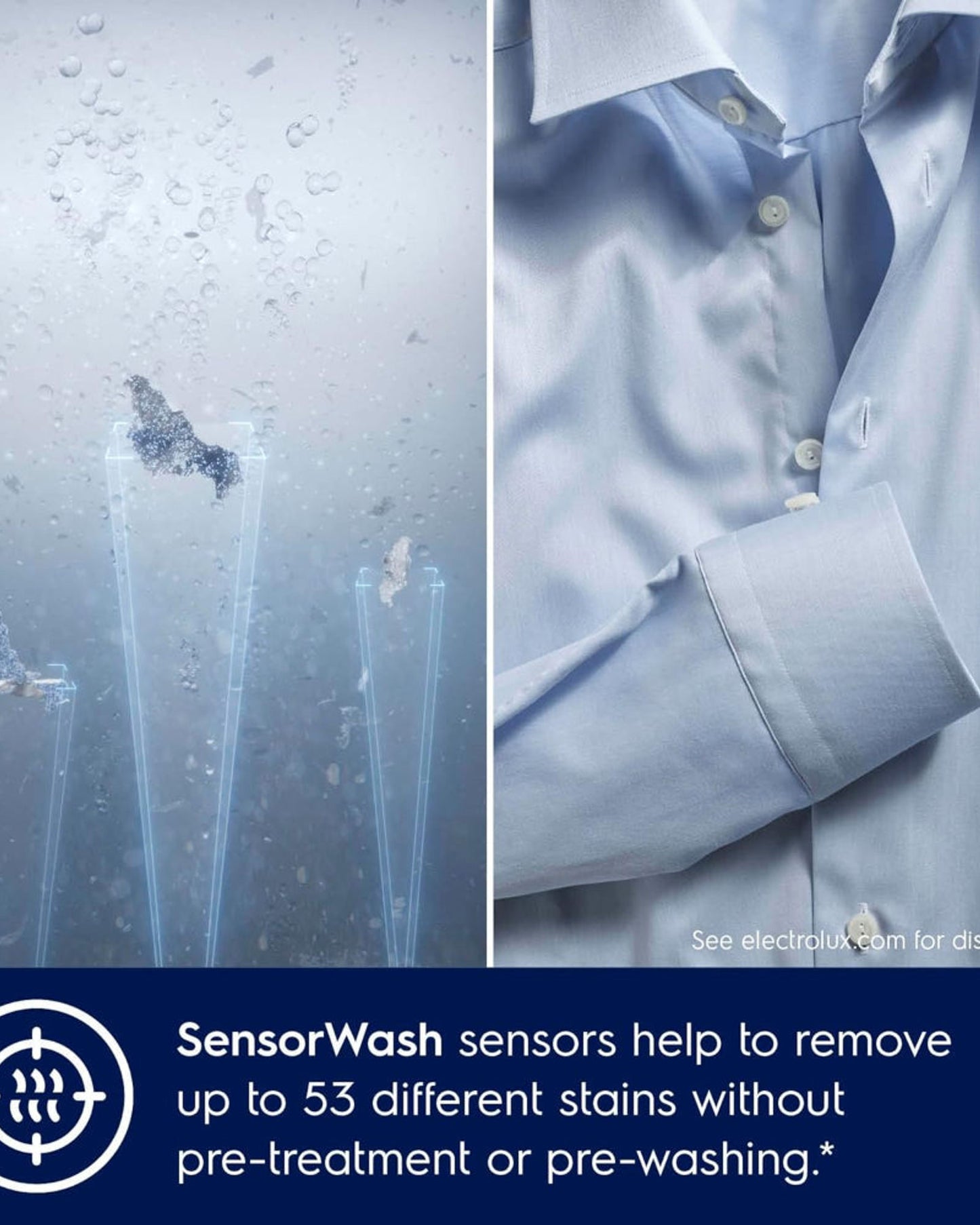 غسالة ومجفف ملابس إلكترولوكس سعة 1.9 كجم مع 17 برنامجًا و1400 دورة في الدقيقة، تحميل أمامي مع عاكس إيكو، نظام غسيل وتجفيف مزدوج، دوفيت كير 60/واش دراي 60، EWW1142R9SC