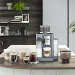 ماكينة قهوة ديلونجي ريفيليا الرمادية الأوتوماتيكية