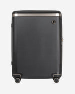 عربة أمتعة إيكولاك ديناستي، مقاس 24 بوصة، بأربع عجلات مزدوجة، لون أسود-ذهبي - PC142 24 BLK/GLD