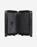 عربة أمتعة إيكولاك ديناستي، مقاس 24 بوصة، بأربع عجلات مزدوجة، لون أسود-ذهبي - PC142 24 BLK/GLD