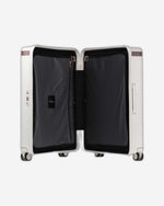 عربة أمتعة إيكولاك ديناستي مقاس 24 بوصة مزودة بأربع عجلات مزدوجة، لون أبيض عاجي - PC142 أبيض عاجي مقاس 24