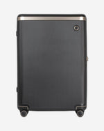 عربة أمتعة إيكولاك ديناستي، مقاس 28 بوصة، مزودة بأربع عجلات مزدوجة، لون أسود-ذهبي - PC142 28 BLK/GLD