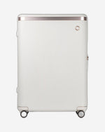 عربة أمتعة إيكولاك ديناستي 28 بوصة بأربع عجلات مزدوجة لتسجيل الوصول، لون أبيض عاجي - PC142 أبيض عاجي 28