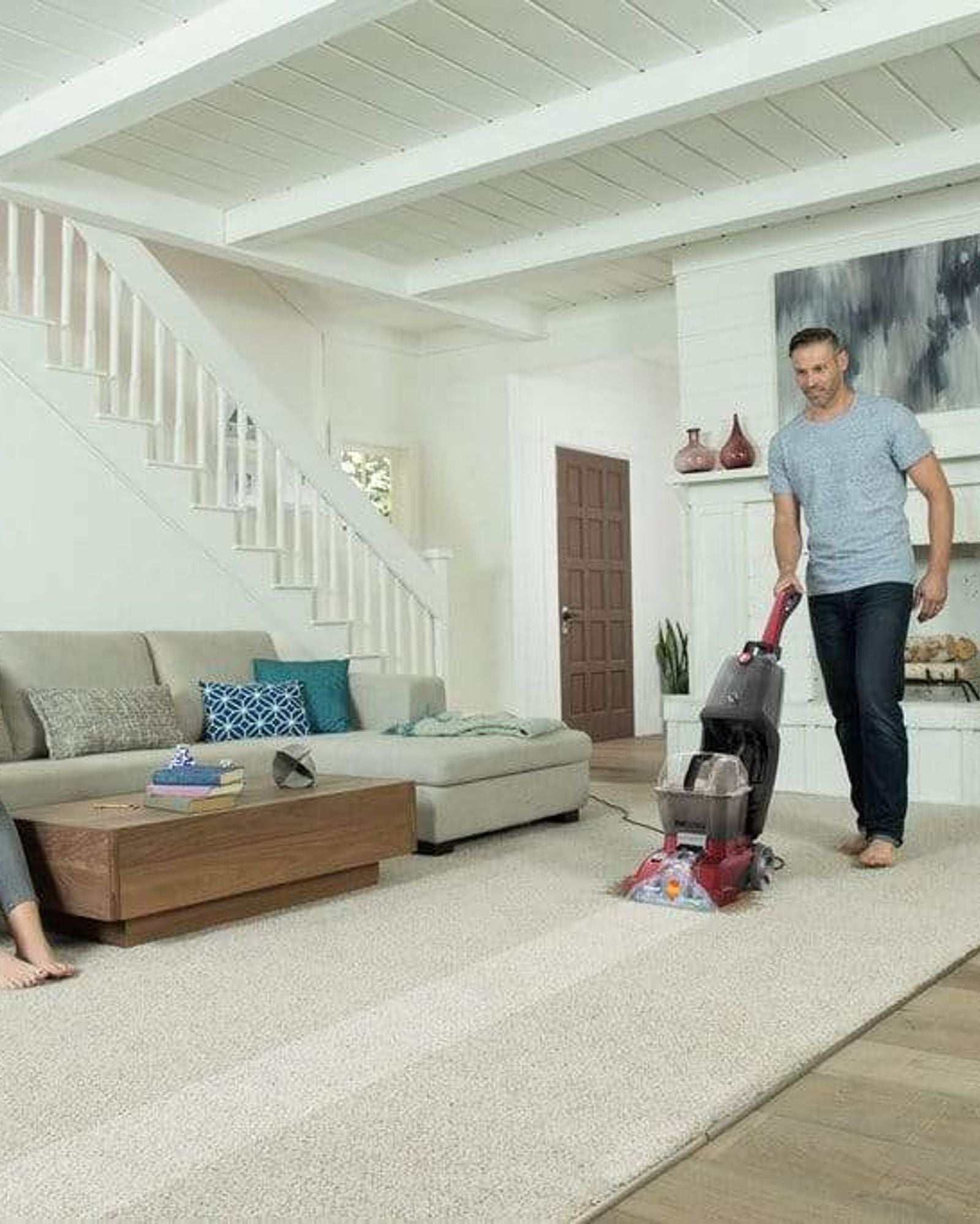 غسالة السجاد هوفر باور سكراب إيليت