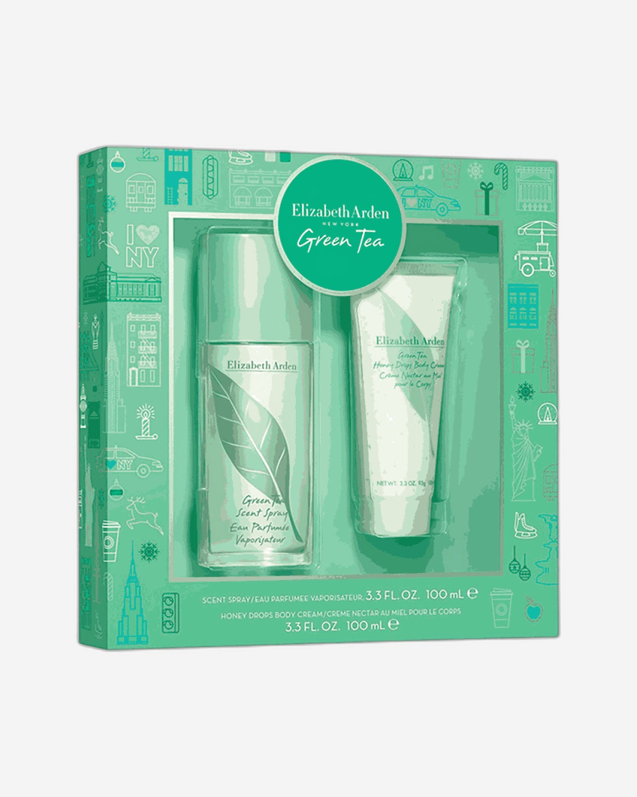 مجموعة إليزابيث آردن جرين تي أو دي تواليت من قطعتين