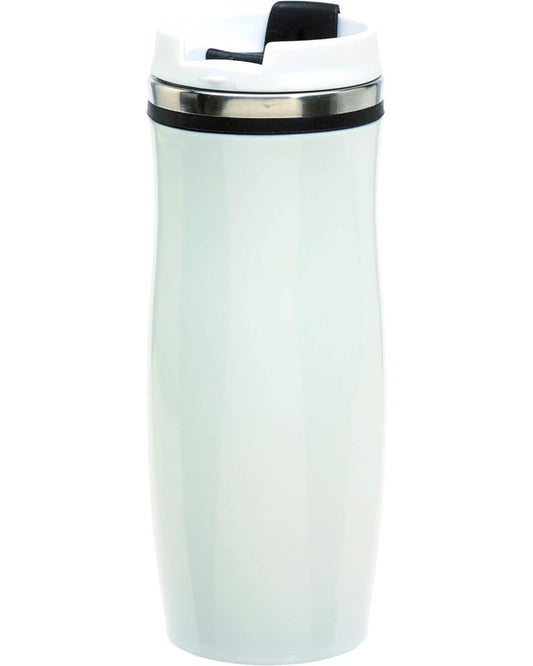 كوب نيسان 400 مل من الفولاذ المقاوم للصدأ - كوب سفر معزول للمشروبات الساخنة والباردة، مقاوم للتسرب ومتين