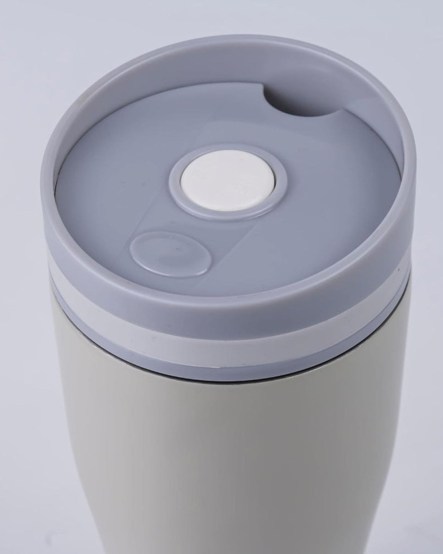 كوب نيسان المعزول المصنوع من الفولاذ المقاوم للصدأ، سعة 360 مل - كوب حراري محمول مثالي للمشروبات الساخنة والباردة في أي مكان: المنزل، صالة الألعاب الرياضية، الأماكن الخارجية، المكتب، والمدرسة - بيج