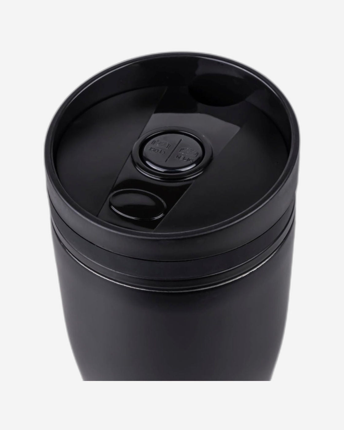 كوب نيسان المعزول المصنوع من الفولاذ المقاوم للصدأ، سعة 360 مل - كوب حراري محمول مثالي للمشروبات الساخنة والباردة في أي مكان: المنزل، وصالة الألعاب الرياضية، والأنشطة الخارجية، والمكتب، والمدرسة - أسود