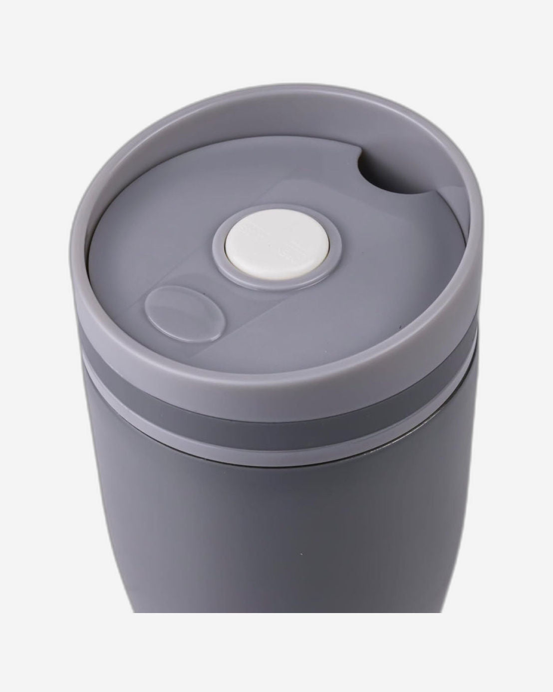 كوب نيسان المعزول المصنوع من الفولاذ المقاوم للصدأ، سعة 360 مل - كوب حراري محمول مثالي للمشروبات الساخنة والباردة في أي مكان: المنزل، وصالة الألعاب الرياضية، والأنشطة الخارجية، والمكتب، والمدرسة - رمادي