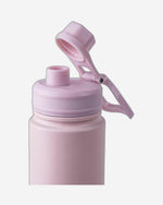 قارورة سفر نيسان سعة 720 مل - زجاجة مفرغة من الفولاذ المقاوم للصدأ معزولة بجدار مزدوج للمشروبات الساخنة والباردة - وردي