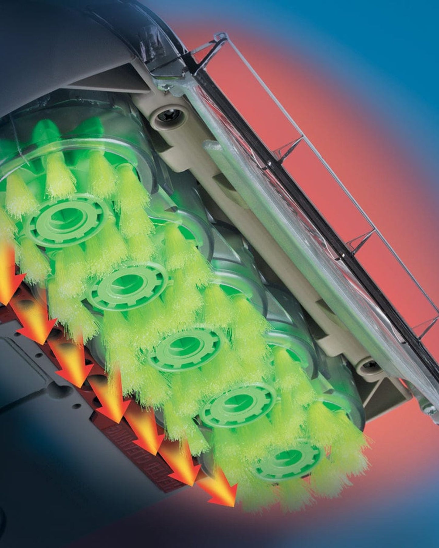 غسالة السجاد والأرضيات الصلبة من هوفر براش آند واش