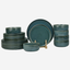 Shallow TIM Stoneware Dinner Set 18 pcs Blue