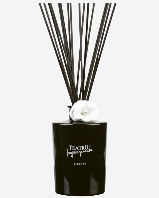 Fiore Sticks 1500ml White Leather Flower
