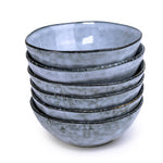 وعاء ألورا ستونوير الفاخر من كويزين آرت - ١٧ سم، أزرق (مجموعة من قطعة واحدة)