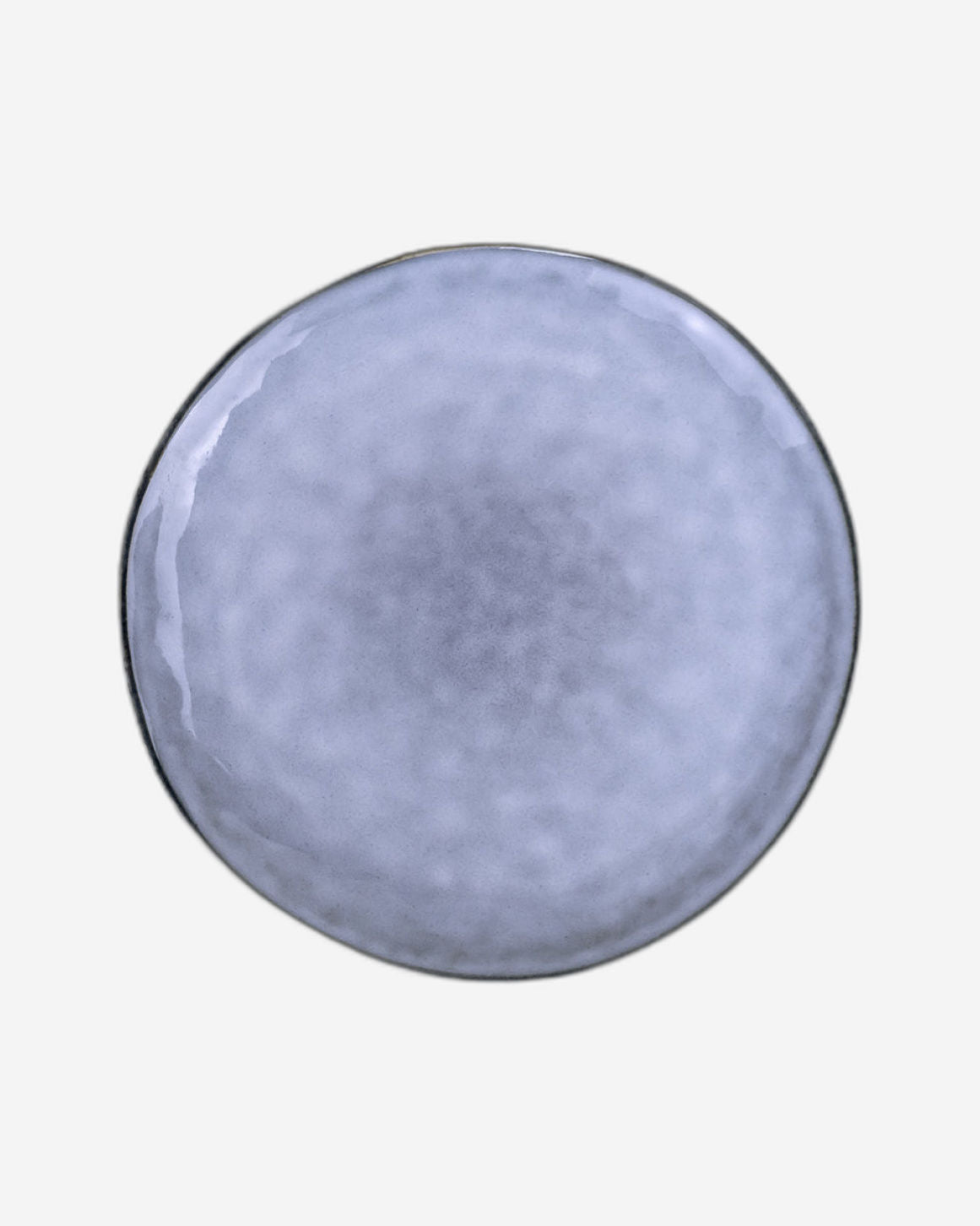 طبق عشاء ألورا من الخزف الحجري من كويزين آرت - ٢٨ سم، أزرق (مجموعة من قطعة واحدة)