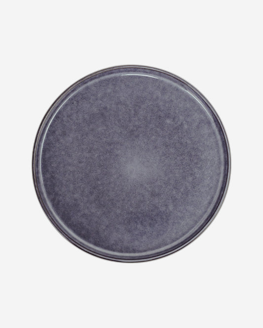 طبق عشاء أيما من الفخار من كويزين آرت - ٢٧ سم، رمادي (مجموعة من قطعة واحدة)