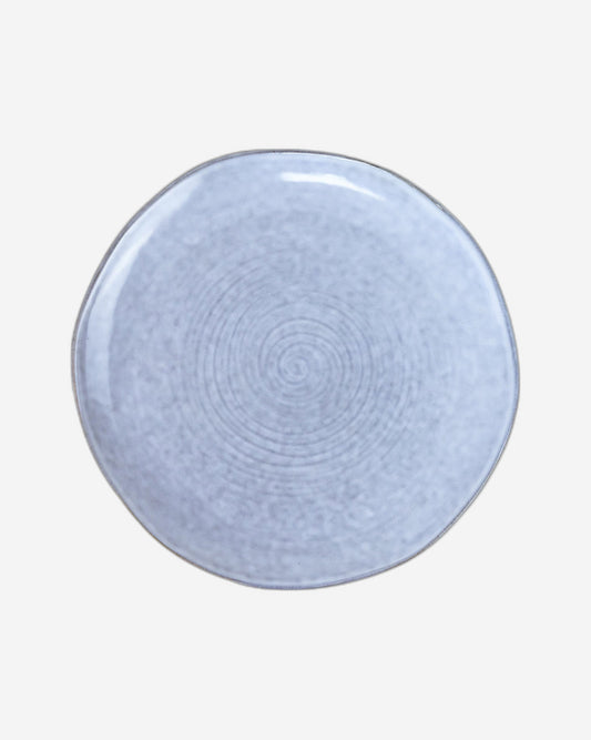 طبق عشاء تيا ستونوير من كويزين آرت - ٢٧ سم، أزرق (مجموعة من قطعة واحدة)