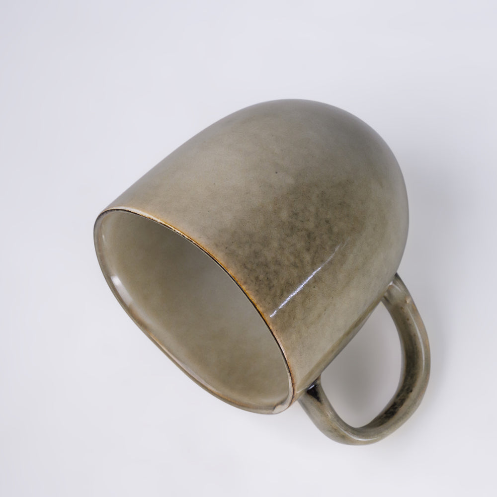 كوب قهوة كبير ومتين من مجموعة جيمي من كوزين آرت، سعة 385 مل، بني (مجموعة من قطعة واحدة)