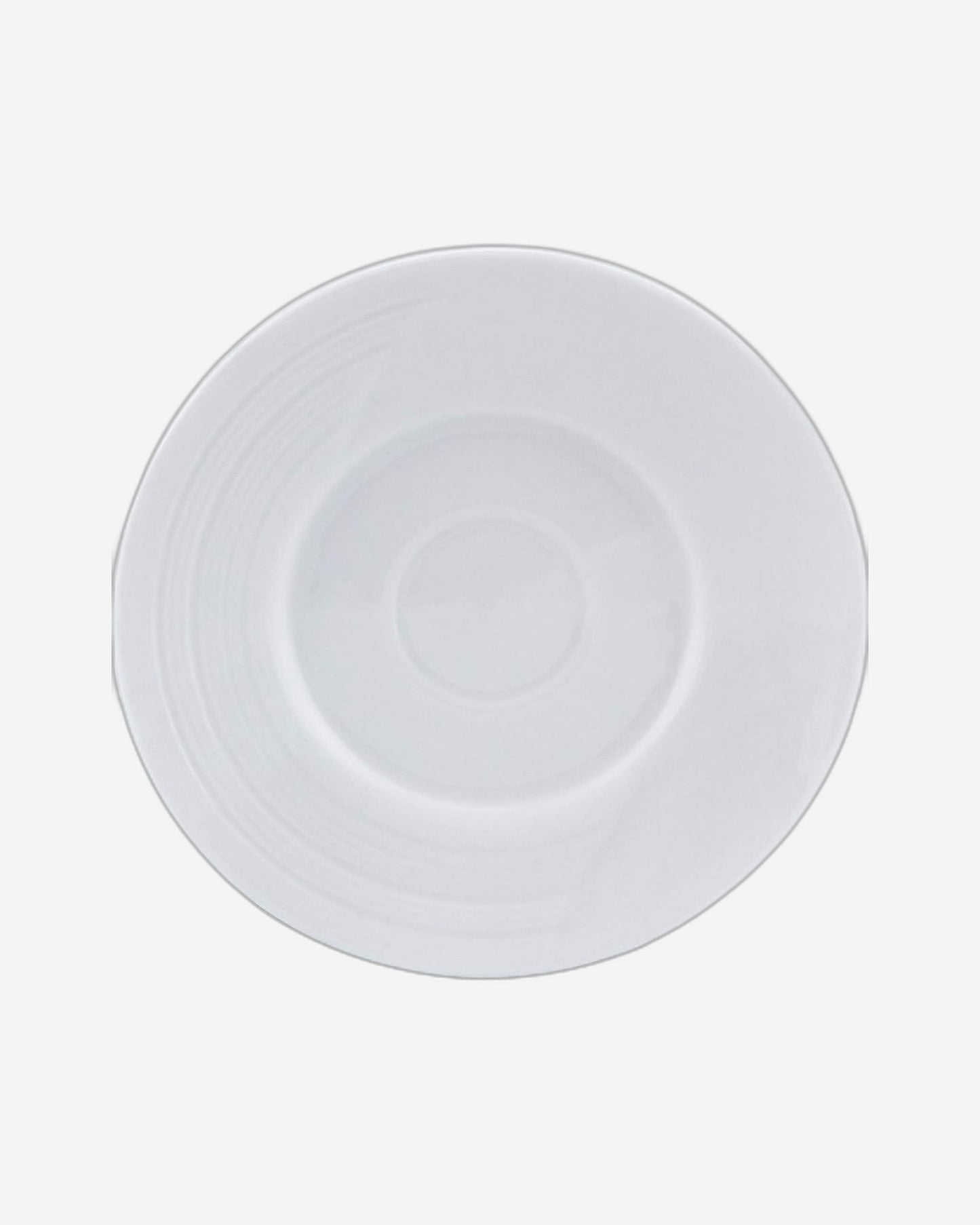 طقم فناجين شاي وصحن من الخزف العظمي الضحل، 12 قطعة، أبيض - طقم شاي أنيق للاستخدام اليومي والمناسبات الخاصة